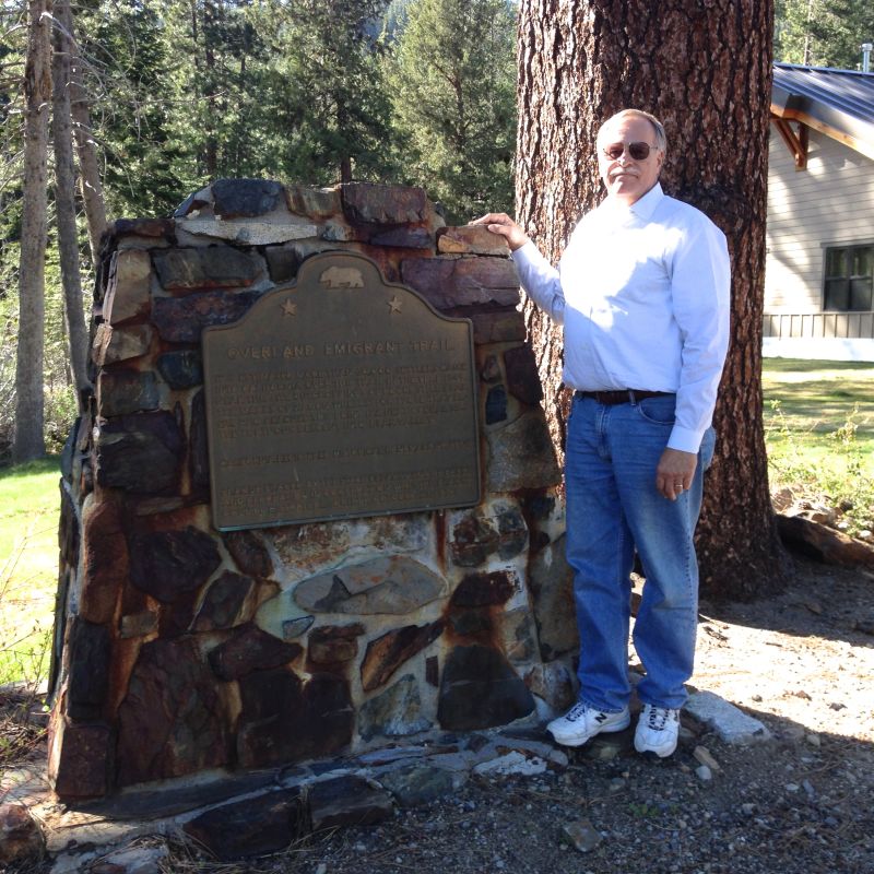 NO. 799-2 OVERLAND EMIGRANT TRAIL, Marker