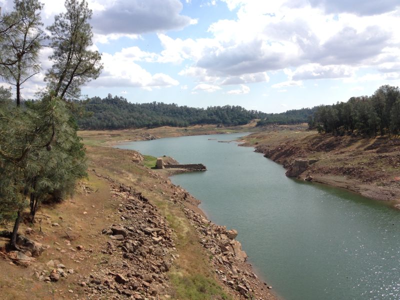 NO. 30 LANCHA PLANA, View from the New Lancha Plana Bridge.
