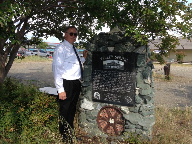 NO. 251 VALLEY SPRINGS - Marker