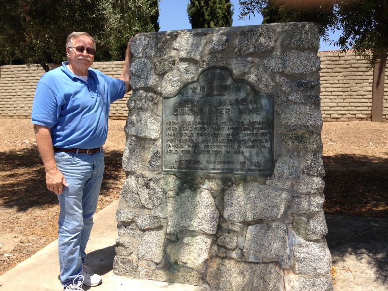 NO. 339 NEW ALMADEN QUICKSILVER MINE - MARKER