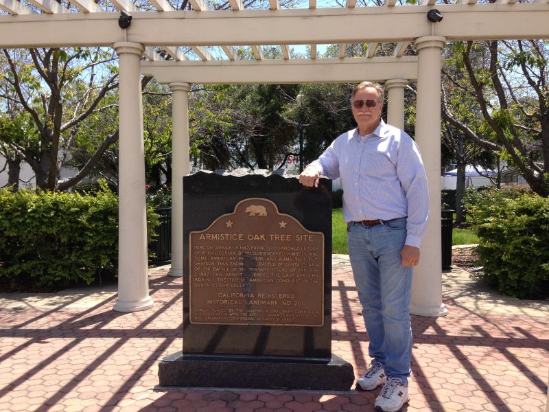 NO. 260 SANTA CLARA CAMPAIGN TREATY SITE - First Marker