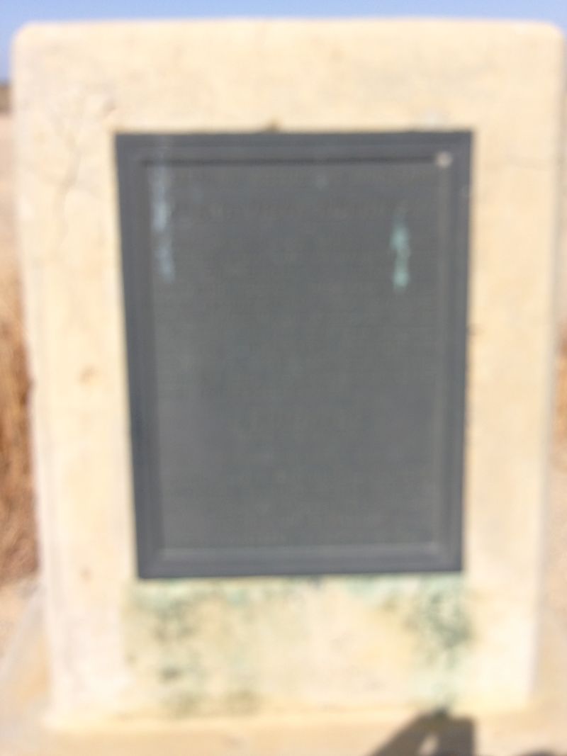 NO. 504 BUENA VISTA REFINERY - Plaque
