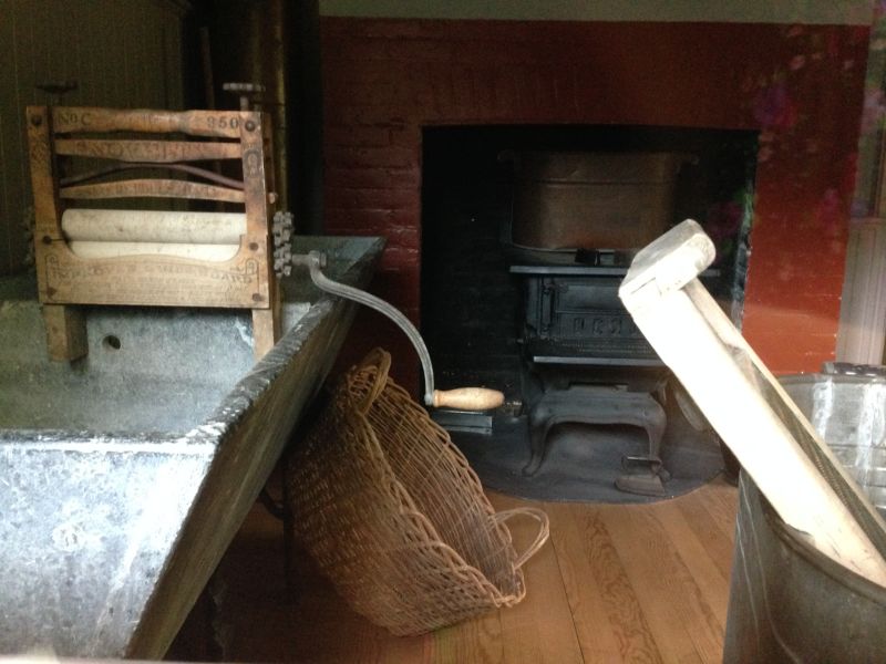 Bidwell Mansion Laundry Room