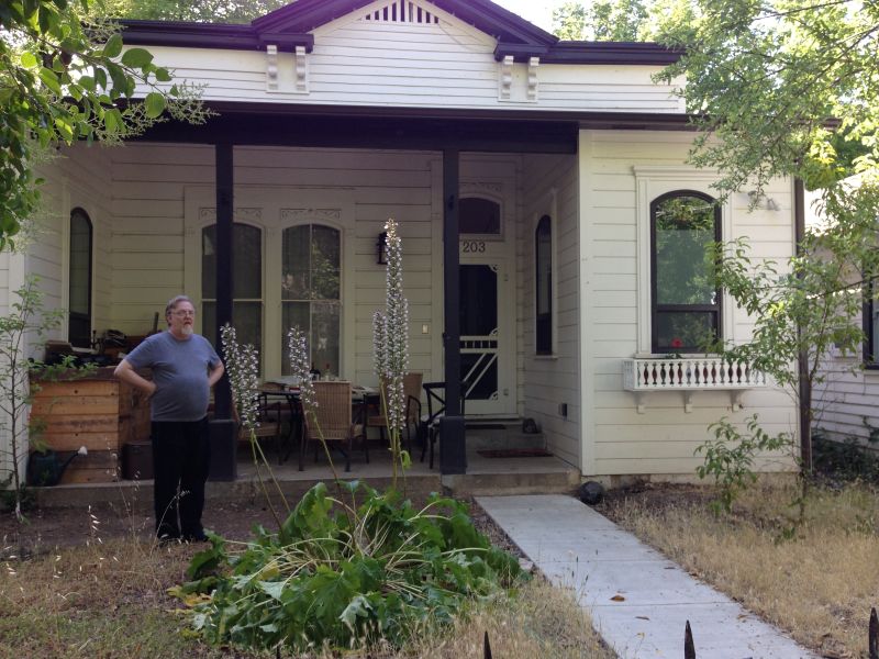 NO. 684 SAM BRANNAN STORE, CALISTOGA - The new owner is restoring the property.