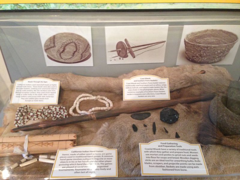Artifacts in the museum.