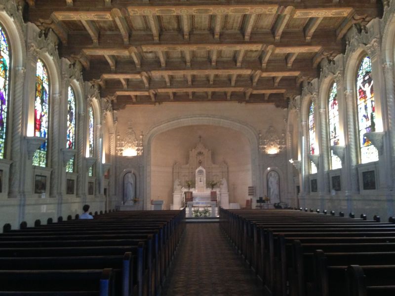 NO. 630 ST. VINCENT'S SCHOOL FOR BOYS - Chapel interior