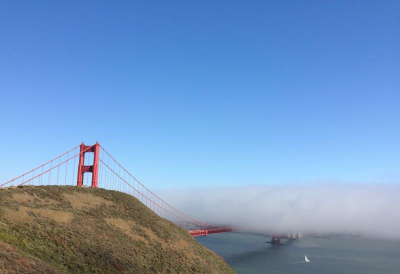 NO. 974 GOLDEN GATE BRIDGE - North West Look Out Point