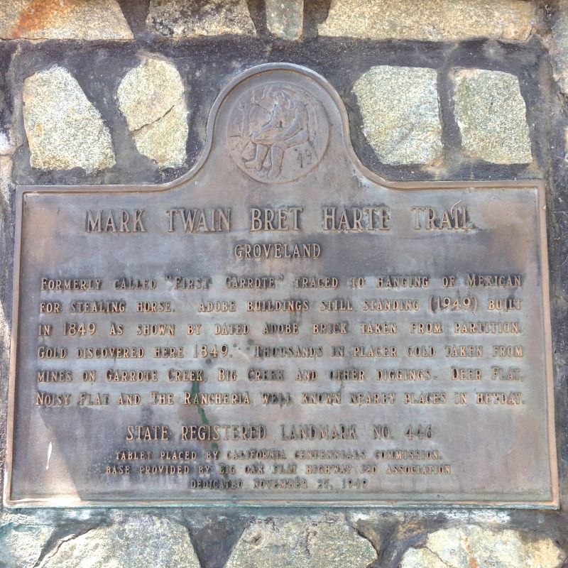 NO. 446 GROVELAND - State Plaque