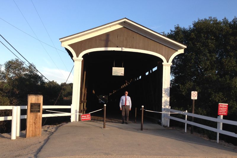 NO. 347 KNIGHTS FERRY - Covered Bridge