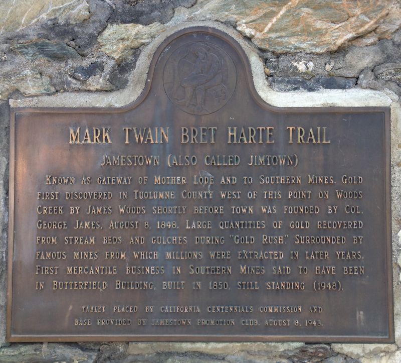 NO. 431 JAMESTOWN - Plaque