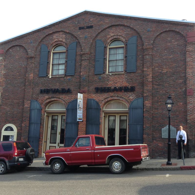 NO. 863 NEVADA THEATRE - oldest structure in Nevada
