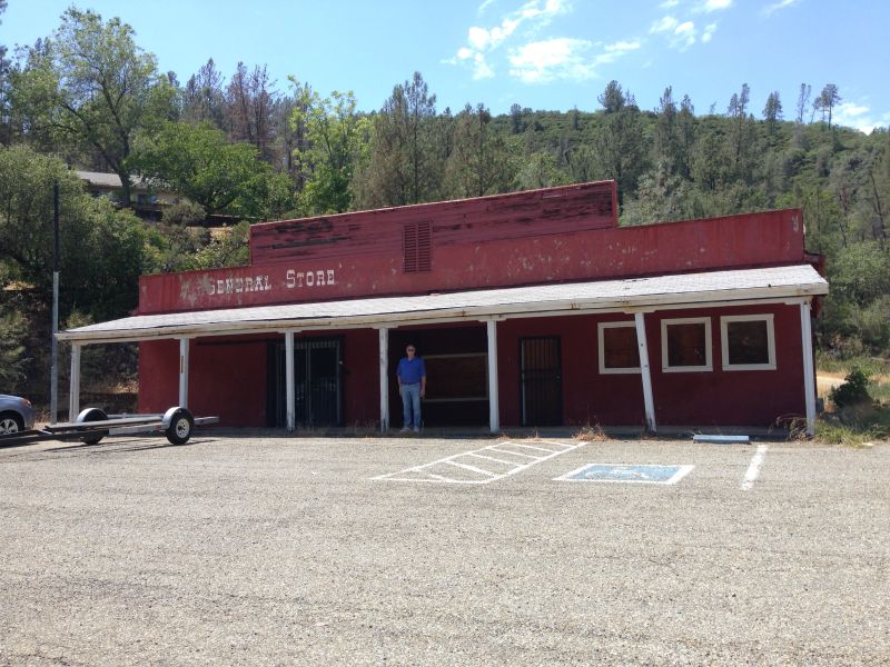 NO. 131 WHISKEYTOWN - The General Store has closed.
