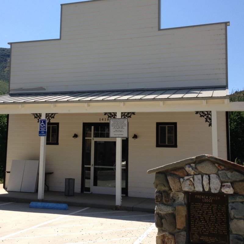 NO. 166 FRENCH GULCH - IOOF, Odd Fellows Hall