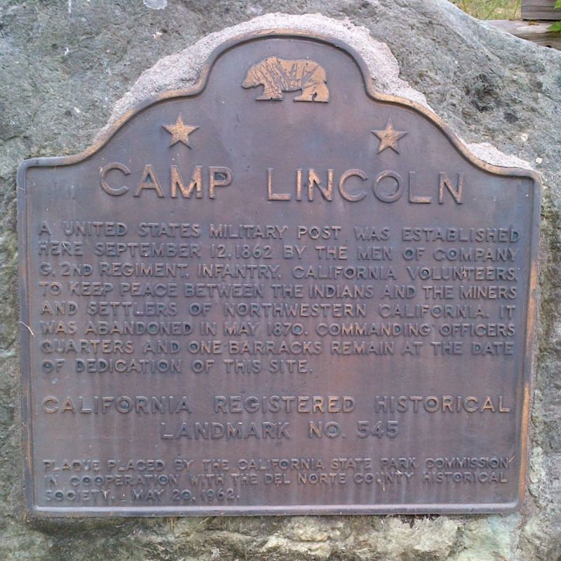 NO. 545 CAMP LINCOLN - State Plaque
