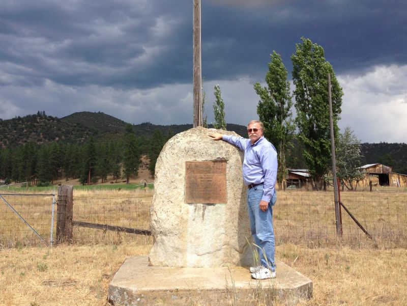 NO. 317 SITE OF FORT JONES - Marker