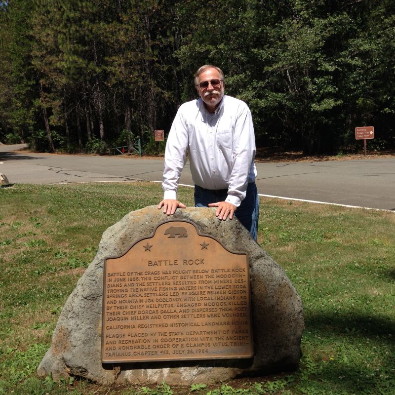 NO. 116 BATTLE ROCK - Marker