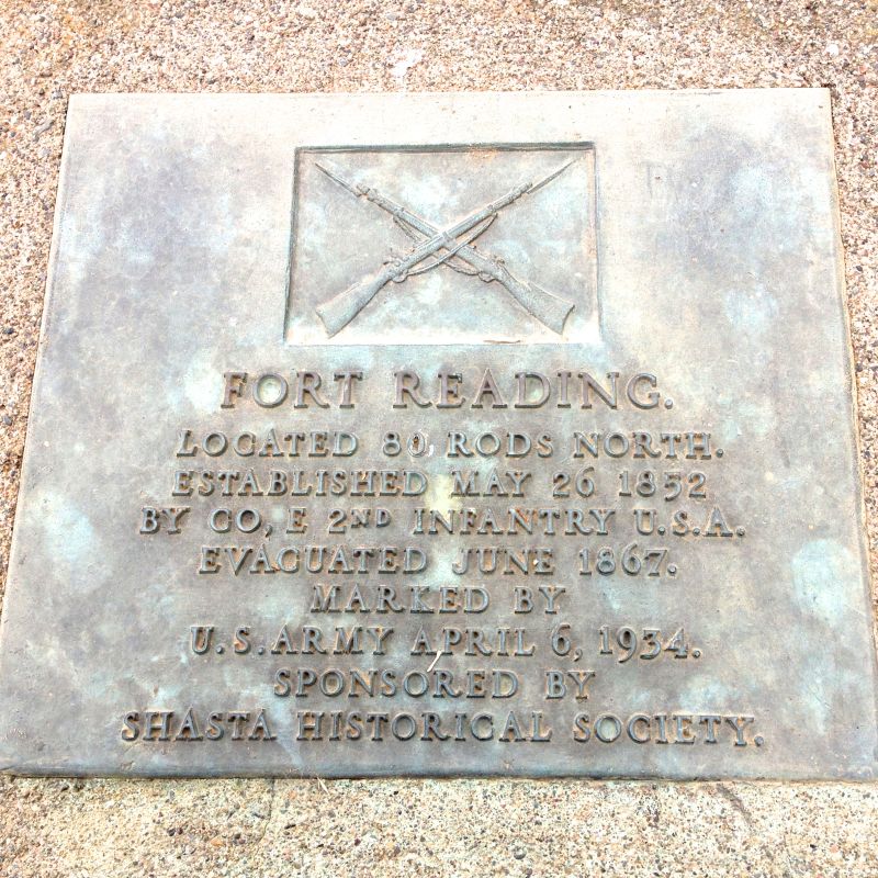 NO. 379 FORT READING - Private Plaque