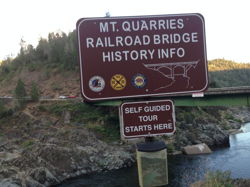 No. 1051 Mountain Quarries Railroad Bridge (Placer side)