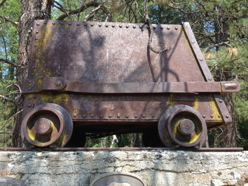 NO. 286 RAIL ROAD FLAT - Ore Car