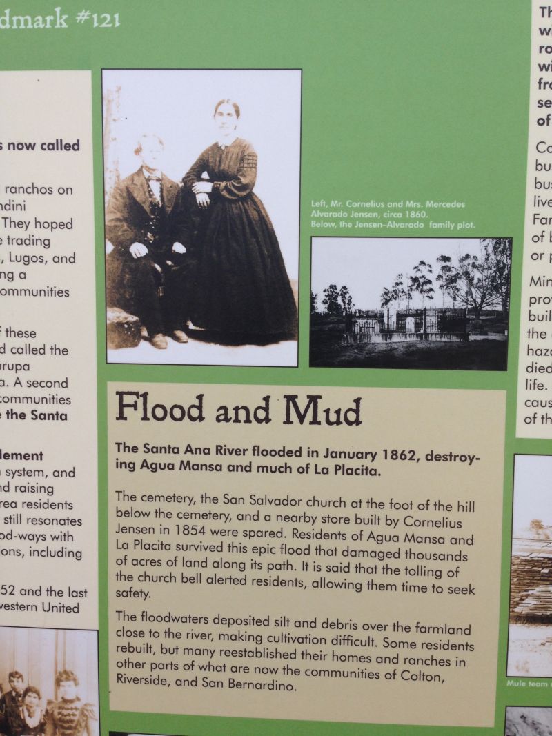 NO. 121 AGUA MANSA - Flood and Mud