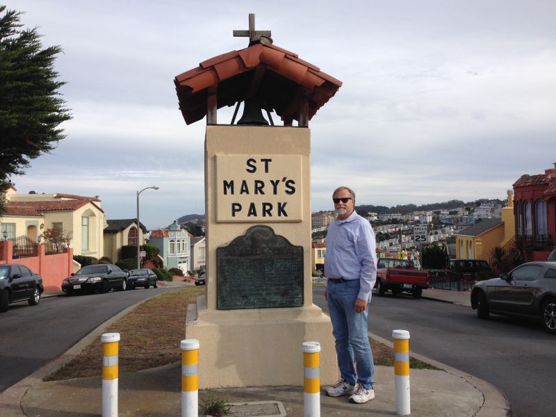 NO. 772 ORIGINAL SITE OF ST. MARY'S COLLEGE - Marker