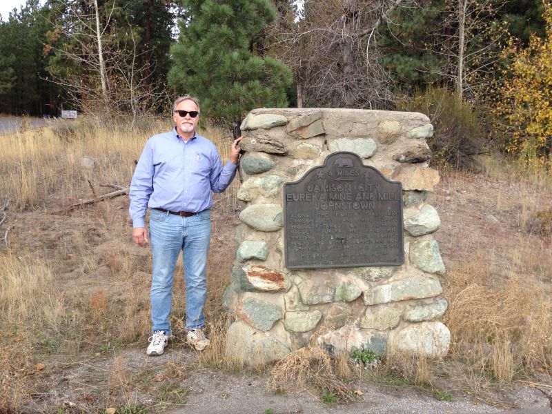 NO. 196 JAMISON, EUREKA MILLS, JOHNSTOWN, AND EUREKA MINE - 2nd Marker