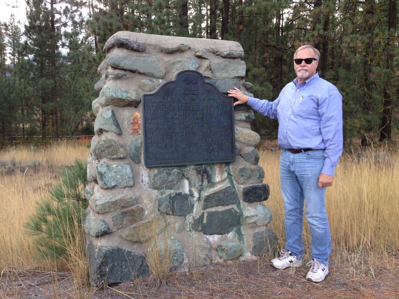 NO. 196 JAMISON, EUREKA MILLS, JOHNSTOWN, AND EUREKA MINE - 1st Marker