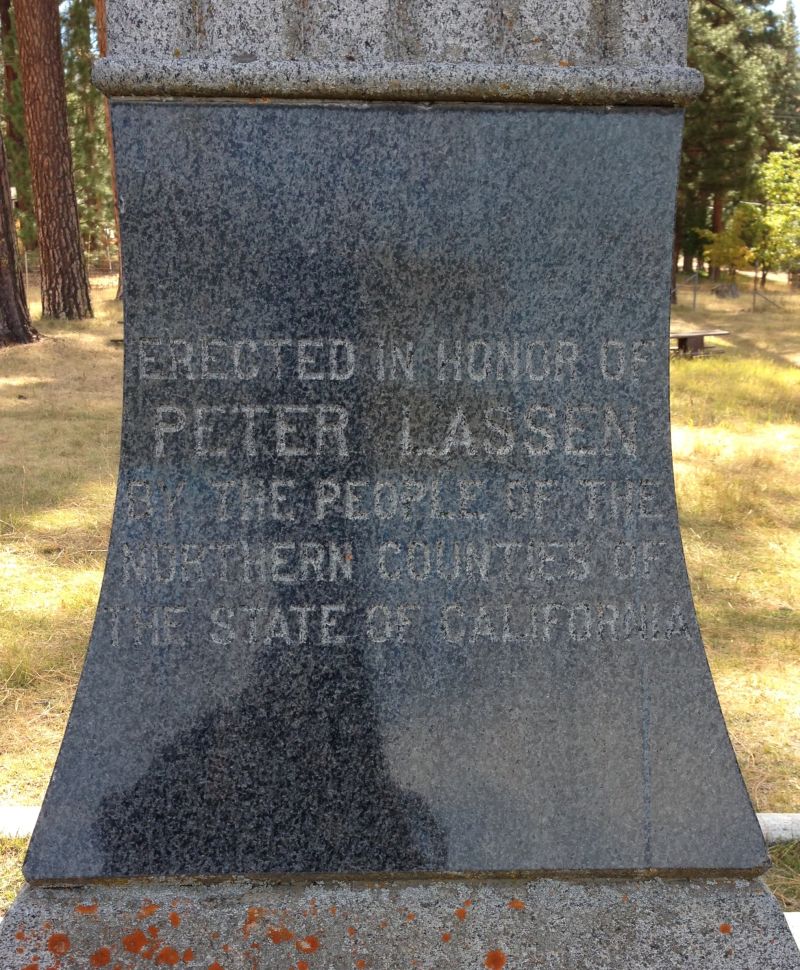 NO. 565 PETER LASSEN GRAVE -