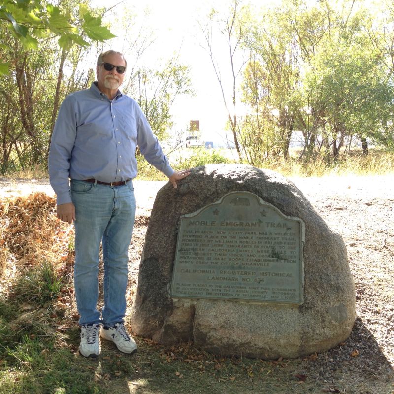 NO. 675 NOBLE EMIGRANT TRAIL, SUSANVILLE - Marker