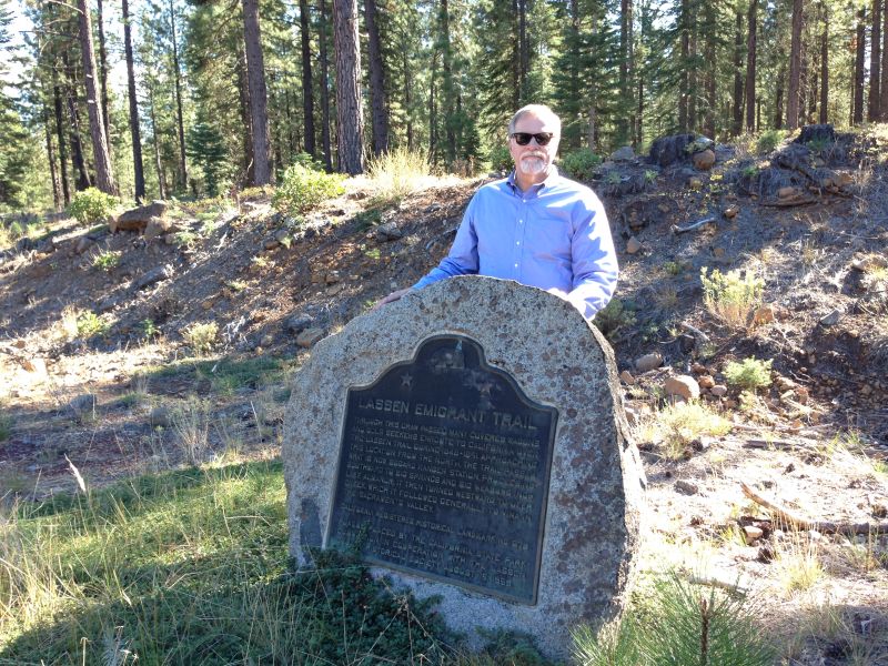 NO. 678 LASSEN EMIGRANT TRAIL - Marker