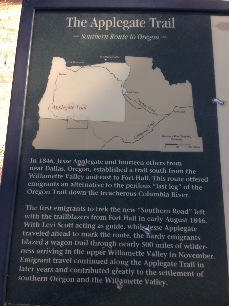 NO. 546 APPLEGATE-LASSEN EMIGRANT TRAIL (FANDANGO PASS) -