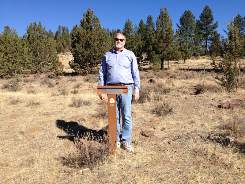 NO. 111 OLD EMIGRANT TRAIL - Trail Marker