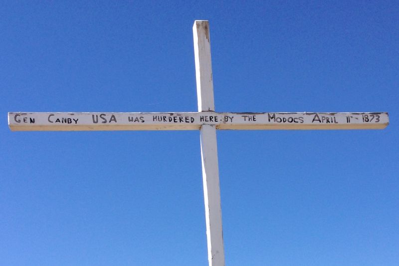 NO. 110 CANBY'S CROSS- Inscription