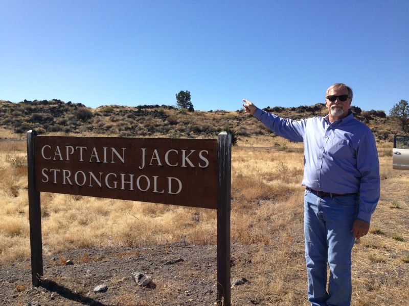 SignNO. 9 CAPTAIN JACK'S STRONGHOLD - Park Sign