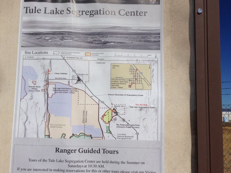 NO. 850-2 TULE LAKE RELOCATION CENTER