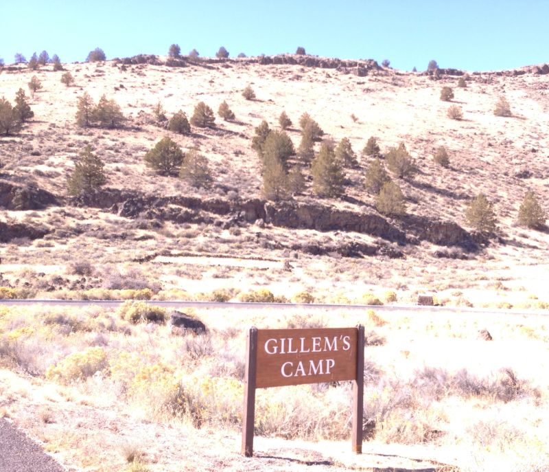 NO. 13 GUILLEM'S GRAVEYARD - Park Sign