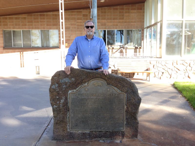 NO. 763 LASSEN EMIGRANT TRAIL, BIEBER - Marker