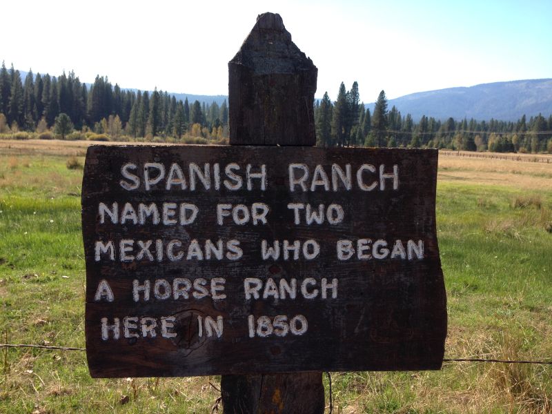 NO. 481 SPANISH RANCH AND MEADOW VALLEY - Private Marker