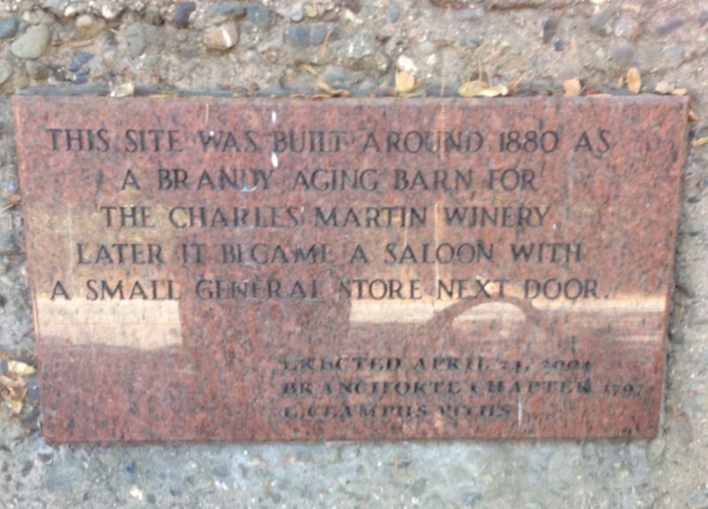 NO. 449 GLENWOOD - Historic Plaque