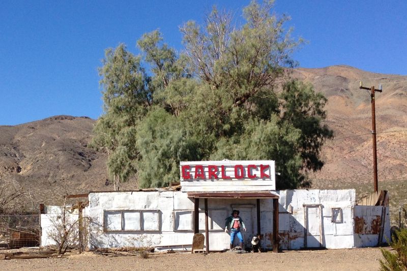 NO. 671 SITE OF THE TOWN OF GARLOCK