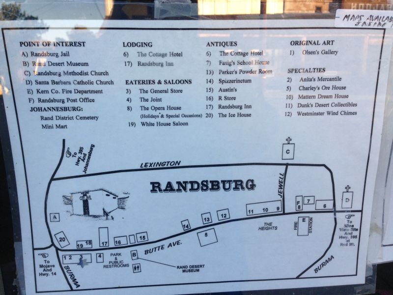 NO. 938 RAND MINING DISTRICT - Town Map