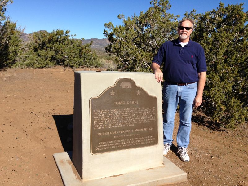 CHL No. 1054 TOMO KAHNI - STATE MARKER