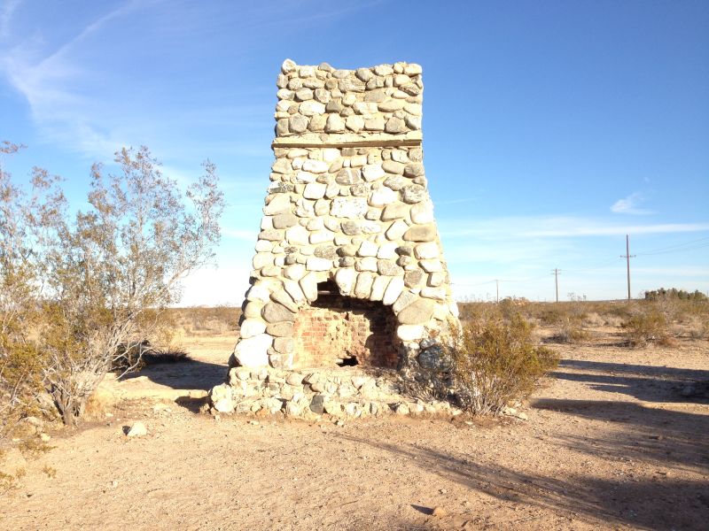 CHL No. 933 Llano Del Rio - East Fireplace