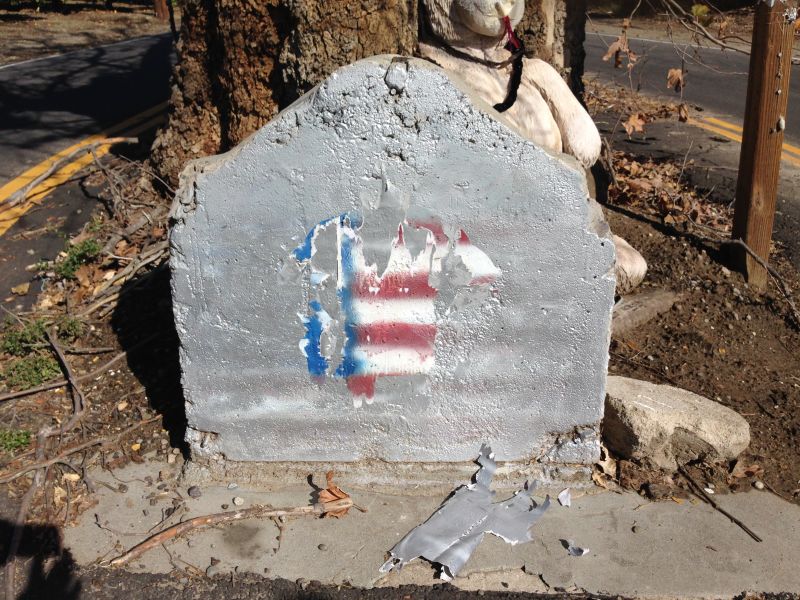 NO. 756 SYCAMORE TREE - Missing Plaque