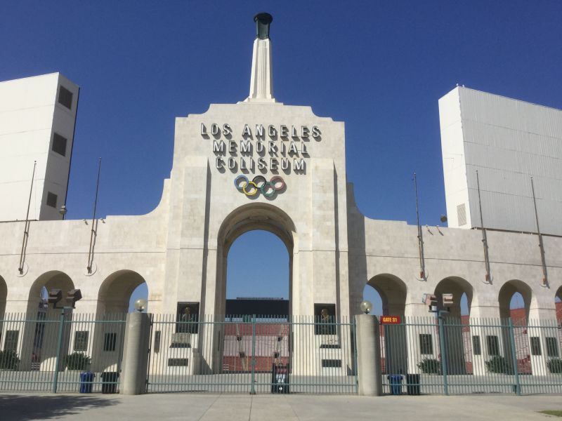 NO. 960 LOS ANGELES MEMORIAL COLISEUM - Entrance