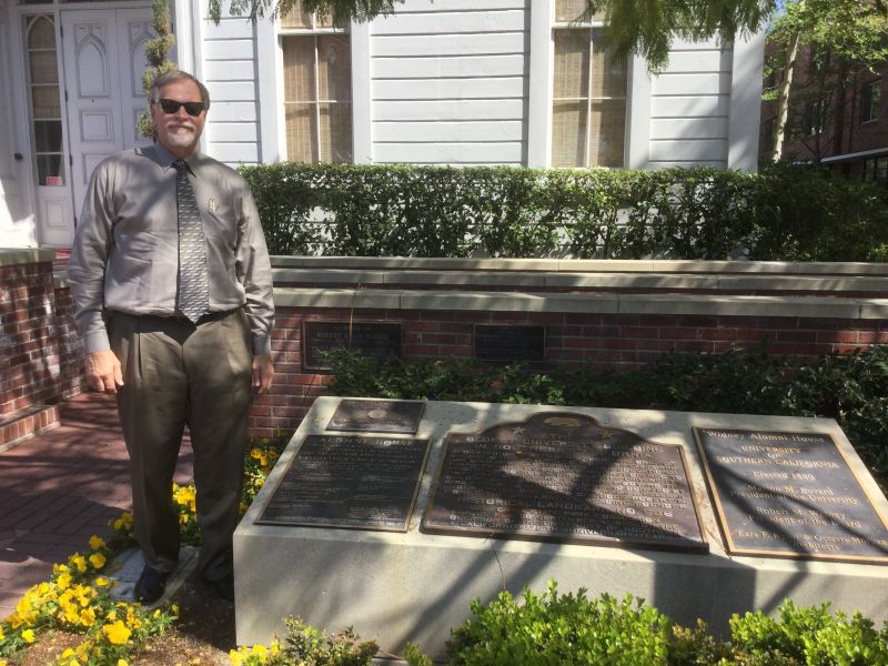 NO. 536 ORIGINAL BUILDING OF THE UNIVERSITY OF SOUTHERN CALIFORNIA - Marker
