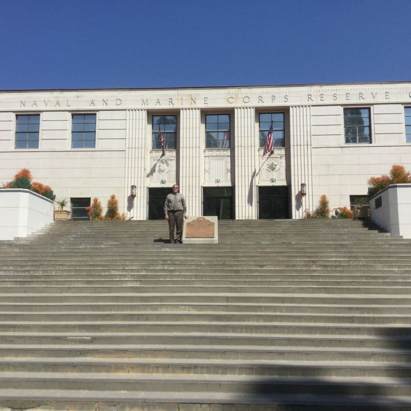 NO. 972 NAVY AND MARINE CORPS RESERVE CENTER - Marker