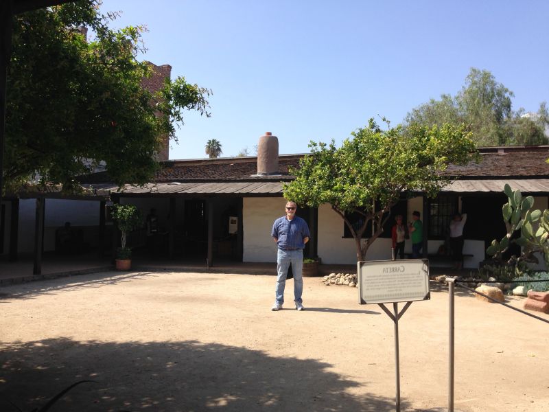 NO. 145 AVILA ADOBE - Courtyard
