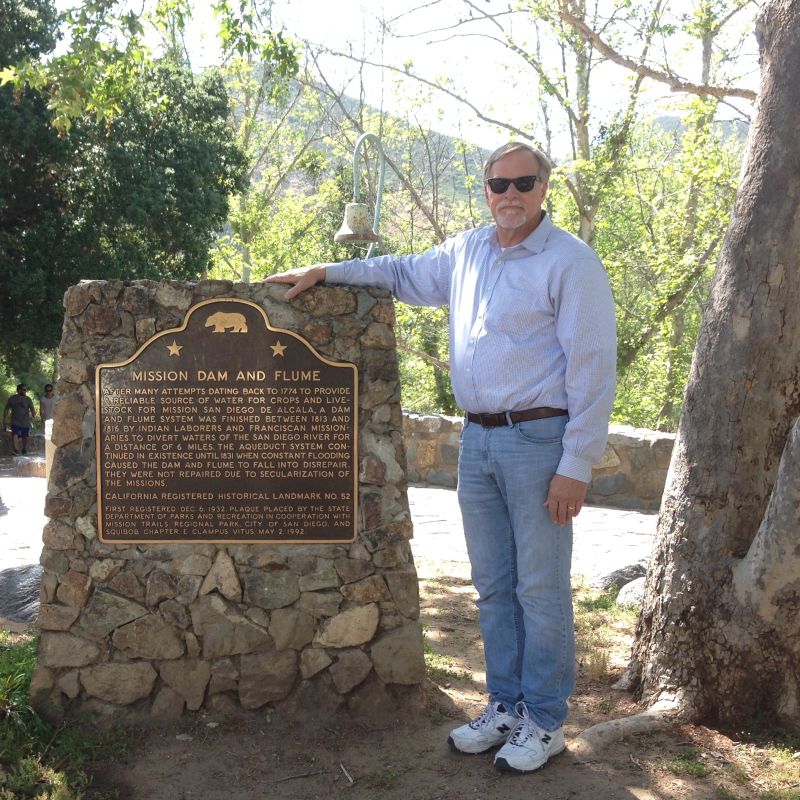 NO. 52 MISSION DAM AND FLUME - Maker