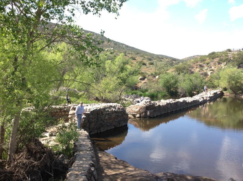 NO. 52 MISSION DAM AND FLUME - Dam